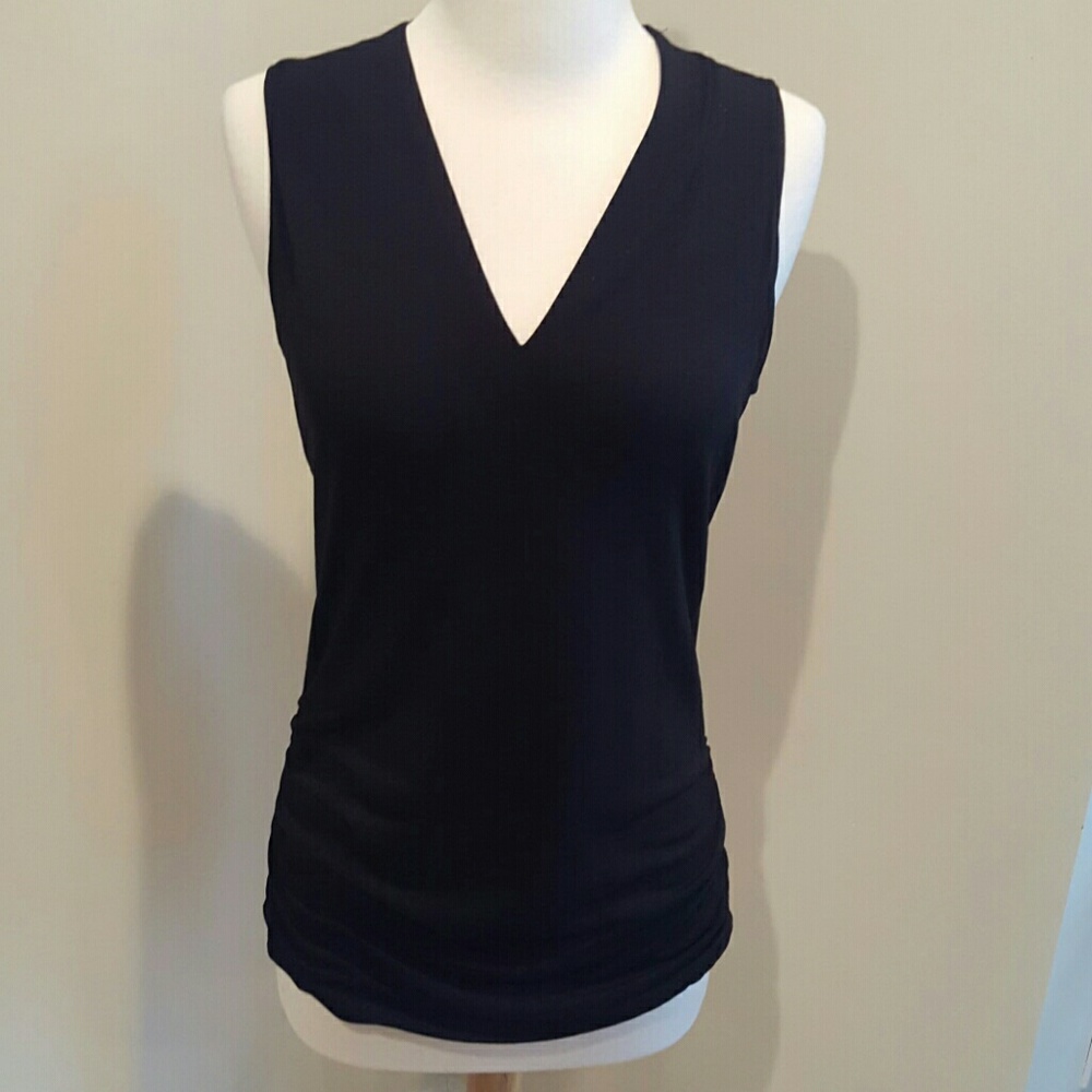 NWT INC black tunic top